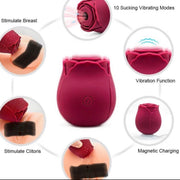 Rose vibrating clitoris "Soul Snatcher" toy