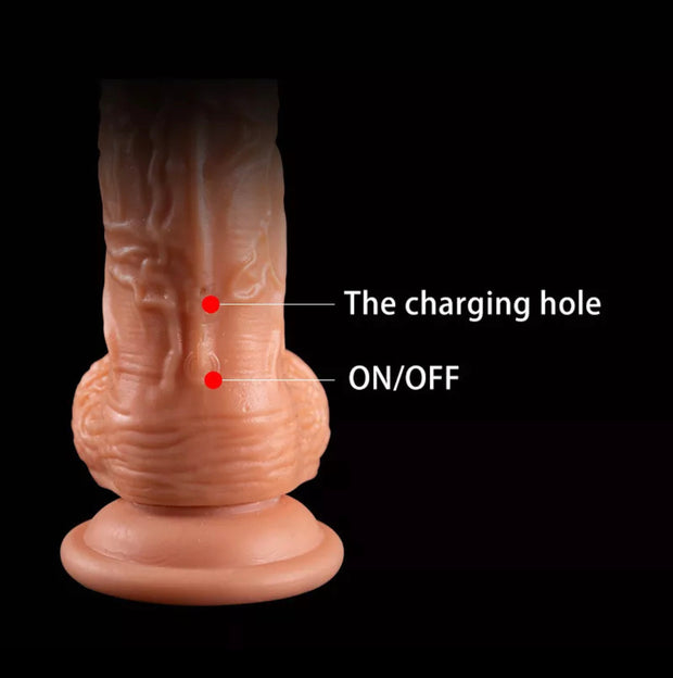 We love Heating Vibrator Spark Wand Dildo