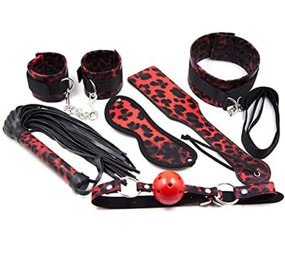 Bondage Leopard set
