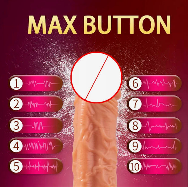 We love Heating Vibrator Spark Wand Dildo